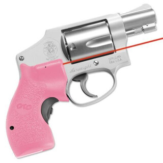 Crimson Trace Lasergrips for S&W J Frame Pink Polymer