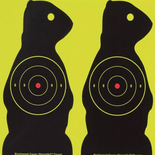 Birchwood Casey Shoot-N-C Target 8" Prairie Chuck 12 Pack 34786