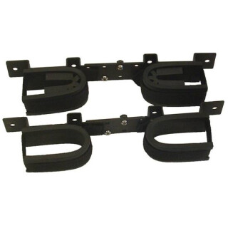 Rugged Gear Adjustable Screw Mount Overhead Double Hook Gun Rack 10075