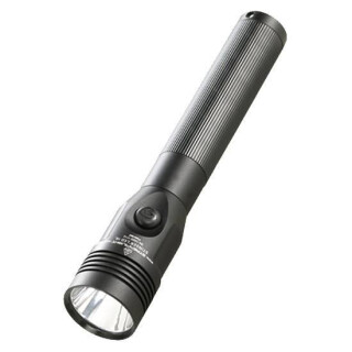Streamlight Stinger HL LED Flashlight 640 Lumen Rechargeable NiMH Battery 12V DC Charger Click Switch Aluminum Black 75432