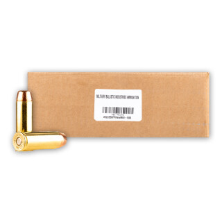MBI .45 Long Colt Ammunition 500 Rounds FMJ FN 250 Grains