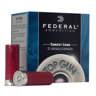 Federal Top Gun Target 12 Gauge Ammunition 2-3/4" #8 Lead Shot 1-1/8 Ounce 1200fps