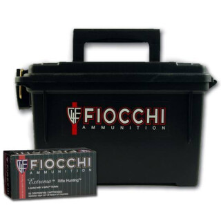 Fiocchi Extrema .223 Remington Ammunition 200 Round Ammo Can V-MAX BT 40 Grain