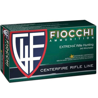 Fiocchi Shooting Dynamics .243 Winchester Ammunition 20 Rounds InterLock SP 100 Grain