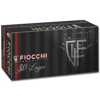 Fiocchi Classic .30 Luger Ammunition 50 Rounds FMJ 93 Grain