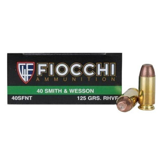 Fiocchi .40 S&W 125 Grain Frangible 50 Round Box 1350 fps