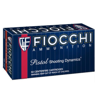 Fiocchi .40 S&W 165 Grain JHP 50 Round Box 1100 fps