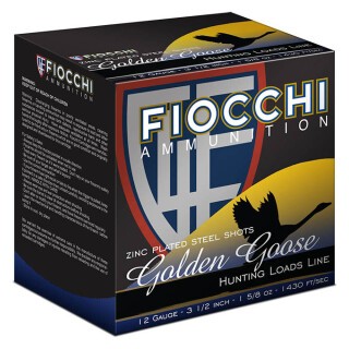 Fiocchi EXTREMA Golden Goose 12 Gauge Ammunition 25 Rounds 3-1/2" BBB Steel 1-5/8oz