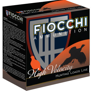 Fiocchi High Velocity 12 Gauge Ammunition 25 Rounds 2-3/4" #6 Lead 1-1/4 oz