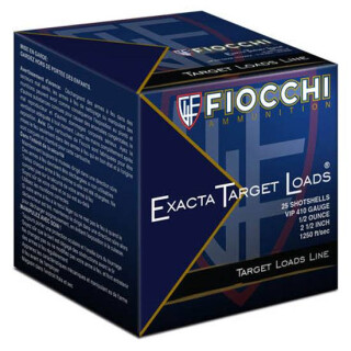 Fiocchi Exacta Target Line .410 Ammunition 25 Rounds 2-1/2" #8 Lead 1/2oz
