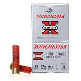 Winchester Super-X 28 Gauge Ammunition 25 Rounds 2-3/4" #8 Lead 1oz