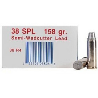 Ultramax .38 SPL 158 Grain SWC 50 Round Box 800 fps