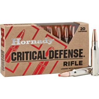 Hornady Critical Defense .308 Winchester Ammunition 20 Rounds FTX 155 Grain