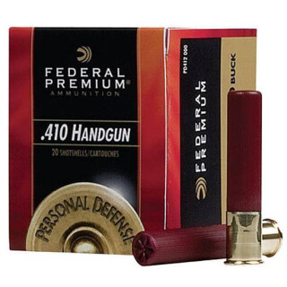 Federal Personal Defense .410 Ammunition 20 Rounds 3" 000 Buckshot