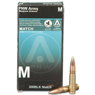 PNW Arms .300 AAC Blackout 155 Grain BTHP 20 Round Box