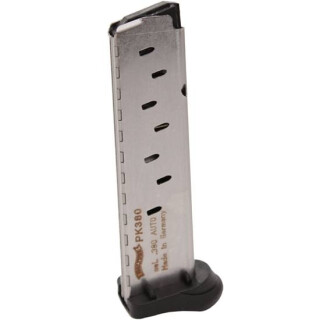 Walther PK380 Magazine .380 ACP 8 Rounds Stainless Steel 505600