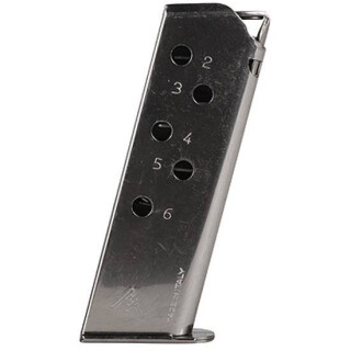 Walther PPK 6 Round Magazine .380 ACP Nickel