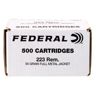 Federal American Eagle .223 Remington Ammunition 1000 Rounds FMJ 55 Grains
