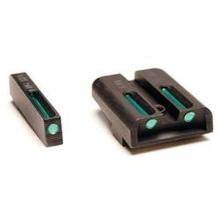 TRUGLO TFO Fiber Optic Night Sights For Glock 42 43 Green TG131GT1A