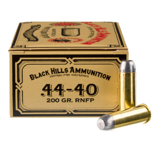 Black Hills Cowboy Action .44-40 Winchester Ammunition 50 Rounds RNFP 200 Grains