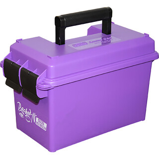 MTM Case-Gard .50 Caliber Ammo Can AC50 Double Pad Lock Tabs Rugged Polypropylene Purple
