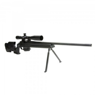 Archangel AA700A Short-Action Rifle Stock For Remington 700 w/ 10-Round Magazine, Polymer, Black
