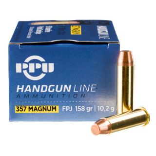 Prvi Partizan .357 Magnum Ammunition 50 Rounds FPJ 158 Grain