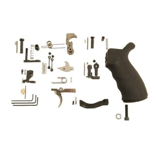 Spike's Tactical AR-15 Multi-Caliber Enhanced Lower Parts Kit Black Grip SLPK301