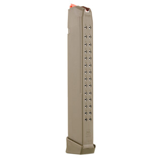 Glock 9mm Factory Magazine 33 Rounds for Glock 17/19/26/34 OD Green