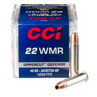 CCI Uppercut .22 WMR Ammunition 50 Rounds JHP 40 Grains