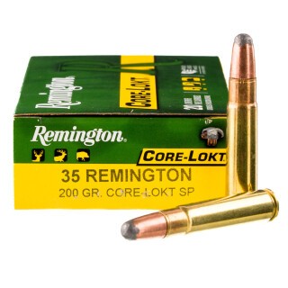 Remington Core-Lokt .35 Remington Ammunition 20 Rounds SP 200 Grain