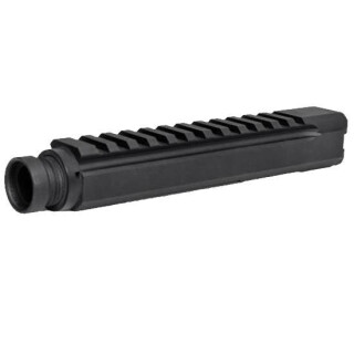 Troy Industries AK47/AK74 Picatinny Rail Gas Tube Stamped/Milled Receivers Aluminum Hardcoat Anodized Black SRAI-AK1-T0BT-00