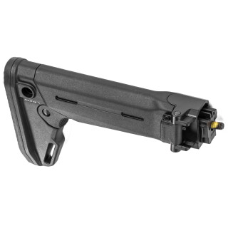 Magpul Zhukov-S Side Folding Five Position Adjustable AK Stock Yugoslavian M70 Pattern Polymer Black MAG552-BLK