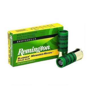 Remington Slugger Managed Recoil 12 Gauge Shotshell 5 Rounds 2 3/4" 1 oz. Slug