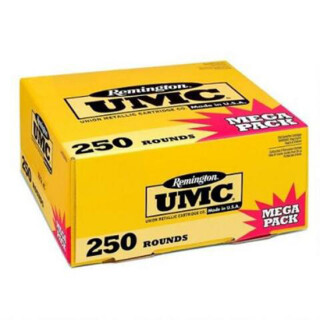 Remington UMC .40 S&W Ammunition 250 Rounds FMJ 165 Grain Mega Value Pack