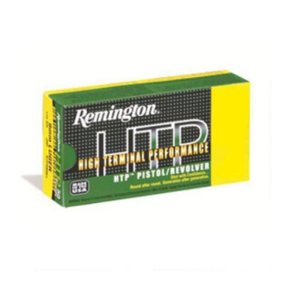 Remington .357 Magnum HTP Ammunition 50 Rounds, SJHP, 158 Grains