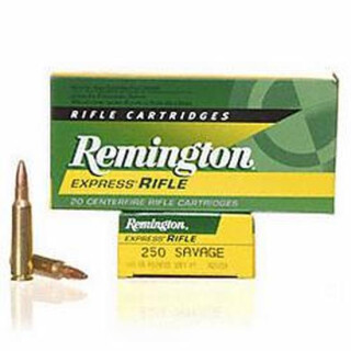 Remington Express .250 Savage Ammunition 20 Rounds Core-Lokt PSP 100 Grains