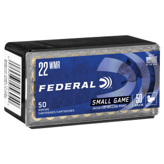 Federal Game-Shok .22 WMR Ammunition 50 Rounds JHP 50 Grain