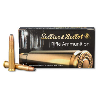 Sellier & Bellot .22 Hornet Ammunition 20 Rounds SP 45 Grain