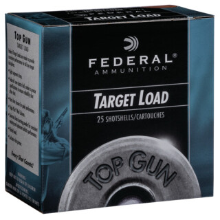 Federal Top Gun 12 Gauge Ammunition 25 Rounds 2-3/4" #8 Lead 1 oz