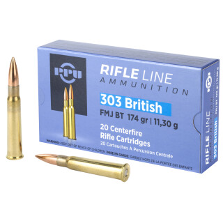 Prvi Partizan .303 British Ammunition 20 Rounds FMJ-BT 174 Grain