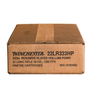 Winchester .22 Long Rifle Ammunition 3330 Rounds CPHP 36 Grain