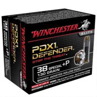 Winchester Defender .38 Special +P Ammunition 200 Rounds JHP 130 Grain