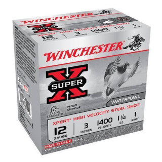 Winchester Super X Expert 12 Gauge Shotshell 25 Rounds 3" #1 Steel 1 1/4 Ounce