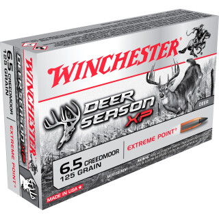 Winchester Deer Season 6.5 Creedmoor Ammunition 20 Rounds Extreme Point 125 Grain