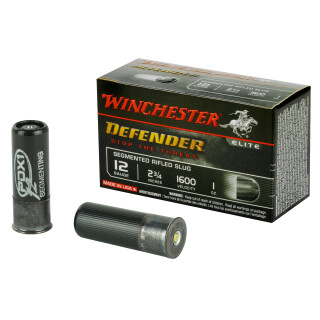 Winchester Defender 12 Gauge Ammunition 10 Rounds Segmented Rifled Slug 2-3/4"