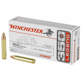 Winchester USA .350 Legend Ammunition 145 Grain FMJ