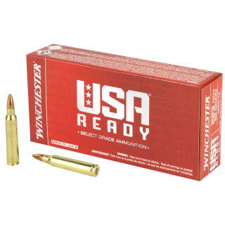 Winchester .223 Remington Ammunition 20 Rounds Open Tip 62 Grain