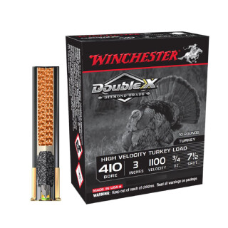 Winchester Double X Diamond Grade 410 Bore Shotshells 10 Rounds 3" #7.5 Shot 3/4 Ounce STH4137