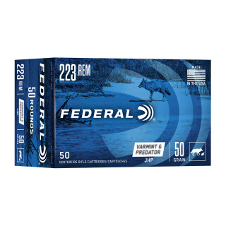 Federal Amercian Eagle .223 Remington Ammunition 50 Rounds JHP 50 Grain